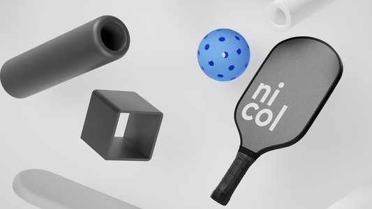 elongated pickleball paddle