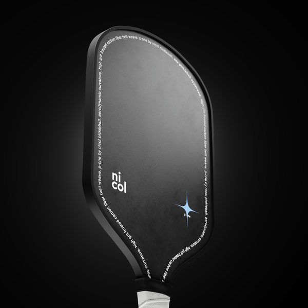 P-One Elongated Carbon Fiber Pickleball Paddle - Advanced Paddle